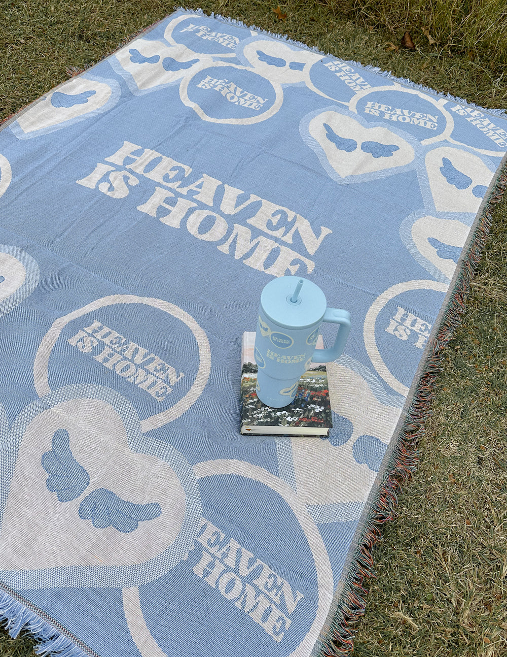Heaven Is Home Throw Blanket