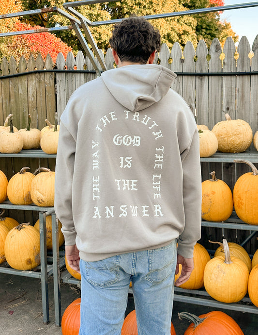 Jesus Saves Grey Unisex Hoodie